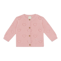 Pull-over pour enfants en coton doux 100% avec motifs cœurs ajourés, boutons sur le devant, nouvelle collection printemps, pour filles, OEM ODM
