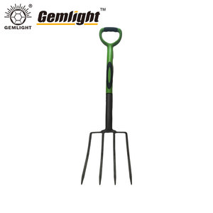 Heavy Duty High Carbon Steel Garden <strong>Fork</strong> <strong>with</strong> Strong <strong>Handle</strong> for <strong>Digging</strong> Borders and Farm Use - Product Image 4