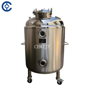 Fermentador cónico pequeño de acero inoxidable para tanque sanitario de cerveza