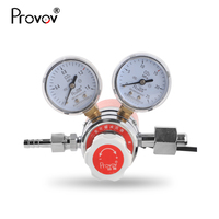 Machine à souder 250W double chauffage 36V 110V 220V électrique chauffé CO2 régulateur de pression de dioxyde de carbone pour MAG