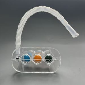 Medizinisches tragbares Atemtrainingsgerät mit 3 Bällen, Atemtrainer, Incentive-<span class=keywords><strong>Spirometer</strong></span> aus Kunststoff, CE-zertifiziert - Product Image 5