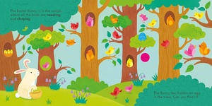 หนังสือเสียงอีสเตอร์ของ <span class=keywords><strong>Usborne</strong></span> ของเล่นเสริมพัฒนาการ หนังสือเสียงแบบอินเทอร์แอคทีฟสำหรับวันหยุด พร้อมดีไซน์กระต่ายอีสเตอร์สำหรับเด็กเล็ก - Product Image 4