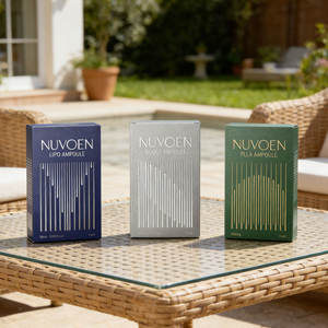 Ampolla Nuvoen Boost PDRN de Fábrica, Cosmético Coreano para el Cuidado Facial, Restauración de la Piel, Elasticidad, Lifting, Hidratación y Calmante - Product Image 5