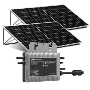 <span class=keywords><strong>Jesudom</strong></span> Micro onduleur intelligent 600W 700W 800W DC22-60V convertir en AC110V230V interne TUYA APP onduleur de réseau solaire - Product Image 1