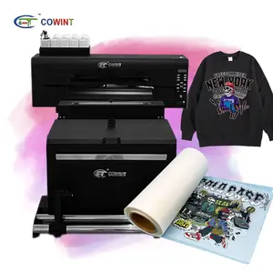 Cowint big garment 4720 i3200 24 8 colors dtf cure machine and dtf printer price