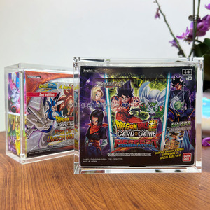 Boîte de protection en acrylique TCG Wholesale pour booster box <span class=keywords><strong>Dragon</strong></span> <span class=keywords><strong>Ball</strong></span> <span class=keywords><strong>Super</strong></span> avec couvercle magnétique pour le jeu de cartes <span class=keywords><strong>Dragon</strong></span> <span class=keywords><strong>Ball</strong></span> <span class=keywords><strong>Super</strong></span> - Product Image 3