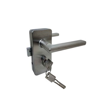 Chải thép không gỉ vuông dọc đôi Khóa chốt cửa cho đồ nội thất - Product Image 5