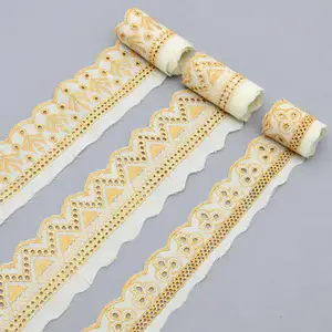 Wholesale Factory Directly Embroidered Lace Trims T C Lace Trimming