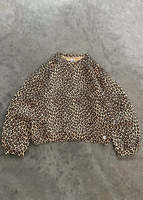 Automne hiver imprimé léopard sweat à capuche ensemble coupe ample vêtements de sport décontractés pour hommes femmes mode de rue en coton