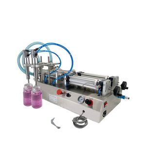 Máquina Semiautomática de Llenado de Botellas de Agua con Doble Boquilla, Máquina de Llenado de Botellas de Aceite Comestible, Aceite Vegetal, Aceite de Oliva y Aceite de Palma - Product Image 2