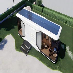 Casa Prefabricada de Lujo con Energía Solar 2026, Paneles Fotovoltaicos de Alta Eficiencia, Casa Modular Ecológica, <span class=keywords><strong>Hotel</strong></span> de Campamento al Aire Libre - Product Image 1