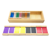 Tablettes de couleurs Montessori Treeyear, matériel Montessori, jouets sensoriels Montessori, boîte de couleurs, tablettes en bois multicolores