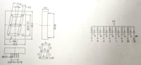 Pantalla LED de 7 Segmentos de 1.2 Pulgadas y 1 Dígito, Estilo Itálico, para Sistemas de Amperímetros Electrónicos, Precio de Fábrica