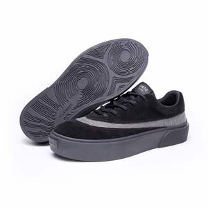 Chaussures décontractées tendance pour hommes, en maille respirante, antidérapantes, à talon bas, à carreaux, avec doublure en dentelle, résistantes et intemporelles - Product Image 2