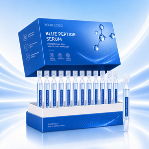 Suero de Péptidos Azules Directo de Fábrica, Ampolla OEM ODM, Suero para el Cuidado de la Piel al por Mayor, Empaque Personalizado, Servicio de Diseño Gratuito - Product Image 5
