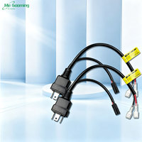 Faisceau de relais LED H4 pour ampoules LED à lentille de projecteur bi-LED, câble de connexion H4, connecteur de phare LED, accessoires pour éclairage automobile