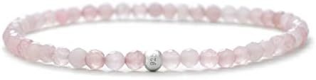 Rose quartz colour enhanced and quartzite colour treated