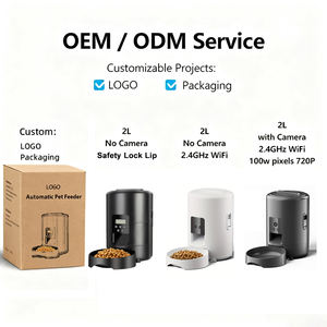 Distributeur de nourriture automatique pour animaux de compagnie 2L APP Control Automatic Pet Feeder Button Version Distributeur de nourriture pour chat <span class=keywords><strong>Smart</strong></span> Control Pet Feeder for Cats Dog Dry Food Bowl - Product Image 6