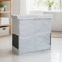 Panier à linge pliable en tissu Oxford 600D, grand format, avec poignées, robuste, capacité supérieure à 35L