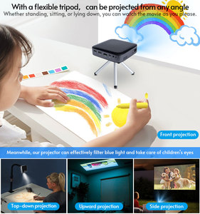 Nhà máy cung cấp mini thông minh chiếu Android 11 4K LED/LCD/DLP ống kính 1080P Độ Phân Giải Wifi pin rạp hát tại nhà ngoài trời OEM/ODM chúng tôi - Product Image 5