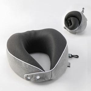 Custom New Trending 100% Pure <b>Memory</b> <b>Foam</b> Neck Pillow Airplane Travel Essentials - Product Image 2
