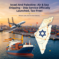 Service de logistique DDP Israël, livraison porte-à-porte, dédouanement professionnel, taxes payées, transitaire aérien + express spécial