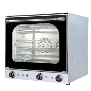 Electric Cake Oven Commercial Hot Air Convection Pizza Oven 4 Trays Cookie Combi Oven