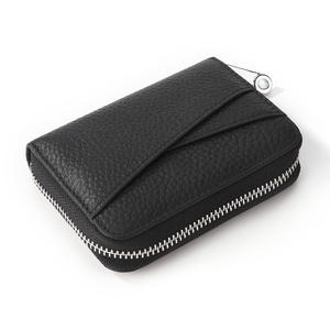 Monedero Japonés RFID Anti-Robo de Gran Capacidad para Tarjetas y Monedas, <span class=keywords><strong>Cartera</strong></span> Corta de Cuero Genuino con Diseño Impreso para Hombre y Mujer - Product Image 6