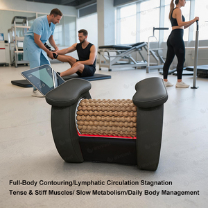 Silla de Masaje con Rodillos Totalmente Automática, Relajación Muscular Profunda, Drenaje Linfático, Máquina Moldeadora Corporal para Gimnasio y Uso Doméstico - Product Image 1