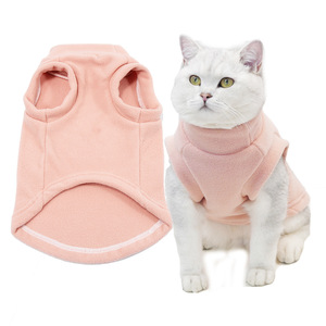 Gilet chaud d'hiver pour chat, bleu lac, vêtements décontractés pour animaux de compagnie, pour Ragdoll Sphynx, petite et moyenne taille - Product Image 2