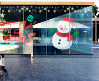 Ultra İnce Görünmez Hologram LED Şeffaf Ekran Yüksek Şeffaflıkta Kristal LED Film Ekran Mağaza Vitrini için Video Duvar