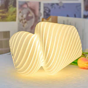 Lampe de chevet créative moderne simple en verre, design champignon, alimentée par USB, multicolore, pour chambre, <span class=keywords><strong>bureau</strong></span> et salle <span class=keywords><strong>d</strong></span>'étude - Product Image 4