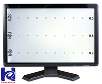 Tableau de test de vision à distance LED pour équipement ophtalmique chinois