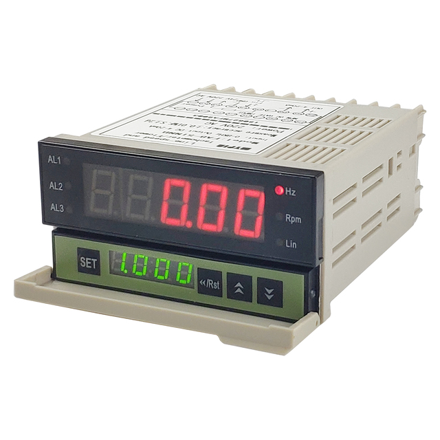 MYPIN FA8-5NN4B 5-Digit Frequency/RPM/Line-Speed/Tacho Counter Meter with RS485 Modbus Digital Display 90-260V AC/DC