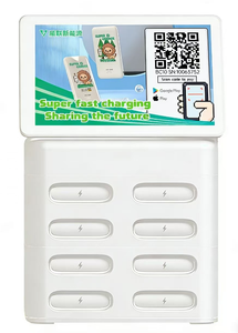 Kiosque de location de batteries externes partagées multi-emplacements, 8 emplacements, <span class=keywords><strong>67W</strong></span>, charge rapide, station de location de batteries externes partagées - Product Image 5