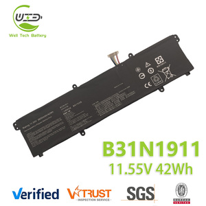 แบตเตอรี่แล็ปท็อปขายส่ง B31N1911 C31N1911 สำหรับ <span class=keywords><strong>Asus</strong></span> <span class=keywords><strong>VivoBook</strong></span> <span class=keywords><strong>14</strong></span> F413 K413 X413 M413 S413 X421 <span class=keywords><strong>Flip</strong></span> <span class=keywords><strong>TM420</strong></span> TP420 ซีรีส์โน้ตบุ๊ก - Product Image 1