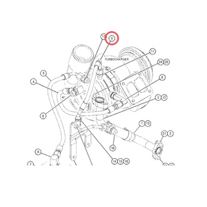 สายน้ำมันเทอร์โบชาร์จเจอร์ JISION 436-2860 สำหรับซ่อมเครื่องจักรก่อสร้าง รถขุด |   คุณภาพสูง ทนทาน |   ใช้งานร่วมกับ 330D/336D - Product Image 1