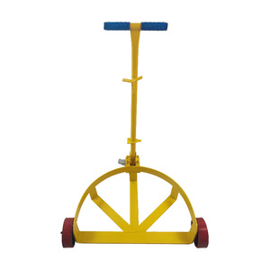 55 Gallon Drum <strong>Dolly</strong> - 1200 lb Capacity Oil Barrel Drum Roller Cart - Low Profile Steel Oil Drum Caddy - Product Image 2