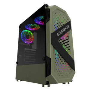 Caja de ordenador personalizada Golden Armor Tower/ITX placa base Gaming CPU gabinete <span class=keywords><strong>PC</strong></span> Case / Micro-ATX / Mini-ITX Desktop Gaming - Product Image 4