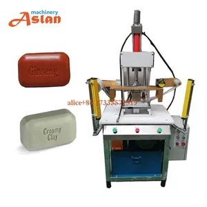 handmade soap logo printing machine/ hotel soap pattern pressing machine/ laundry soap stamping machine