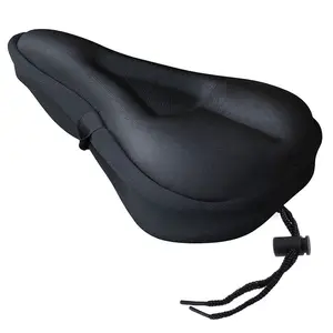 3D Soft Thickened Bicycle Seat Breathable Bicycle Saddle Seat Cover Foam Seat Mountain Bike Cycling Pad Cushion Cover
