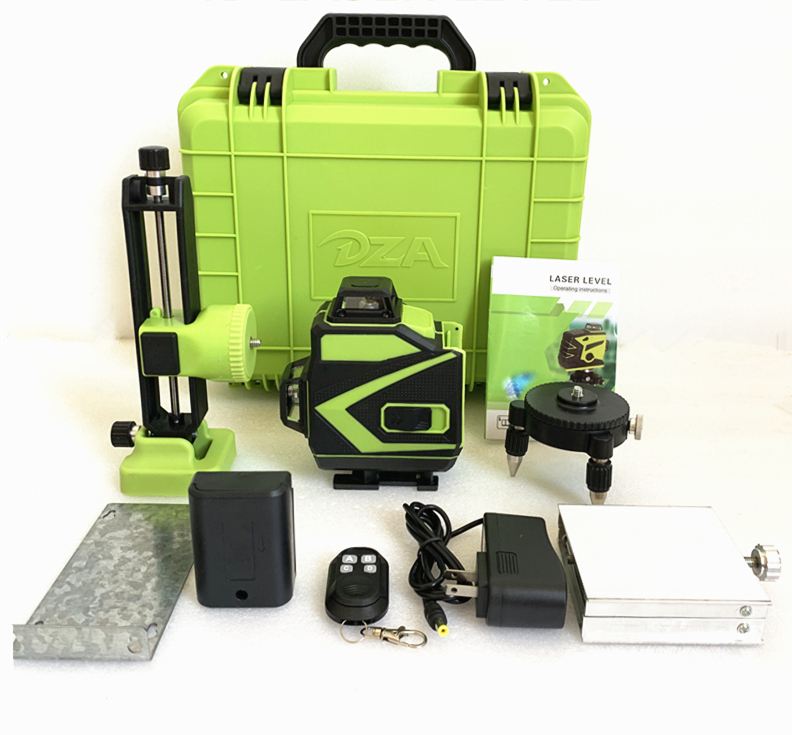 2019 XEAST 12 lines 3d Laser Level meter Green Line Rotary Laser Level 360 XE-68G Pro