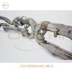 Scarico Ouchi per <span class=keywords><strong>Porsche</strong></span> <span class=keywords><strong>997</strong></span>.2 con Valvola, 2005-2012, 911 <span class=keywords><strong>997</strong></span> 3.6 3.8 Carrera, Sistema di Scarico Tuning per <span class=keywords><strong>Porsche</strong></span> 9972 - Product Image 6