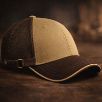 Gorra de Béisbol Unisex Moderna y Personalizada, Ajustable, Estilo Camionero, con Diseño Étnico de Hojas y Puntos, para Todas las Temporadas, Ropa Urbana