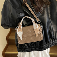 Nouveau sac à bandoulière carré de luxe pour femme, style vintage, en PU écologique, haut de gamme, portable et réglable