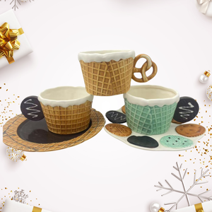 Latest Factory Prices Nordic Style Tea <b>Cups</b> Saucers Cookies Design Afternoon Tea <b>Cup</b> <b>Set</b> Ceramic Mug Coffee Mugs - Product Image 3