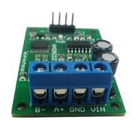 (BSC) N4DAC02 12V 2CH Modul 0-5V 0-10V PWM Ke Konverter Analog Tegangan RS485 Modbus RTU Board