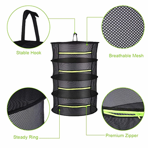 Rastrelliera Moderna per Essiccare Erbe da Giardino a 2/4/6/8 Livelli in Rete Metallica con Rete Sospesa per Uso Domestico - Vendita all'Ingrosso - Product Image 3