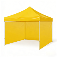 Tentes événementielles hexagonales personnalisées imprimées, conçues sur mesure, pour usage commercial, extérieur et intérieur, 3x3M/10ft, avec structure en aluminium 300D