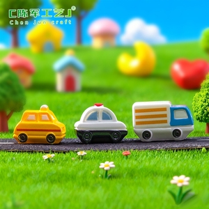 Nuovi prodotti Weij per il commercio transfrontaliero: decorazioni colorate e diverse per la casa, il giardino e il paesaggio fai-da-te, mini ornamenti da scrivania e per auto. - Product Image 4